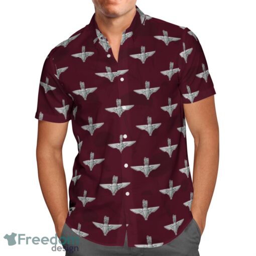 UK Parachute Regiment Summer Hawaiian Shirt Product Photo 2