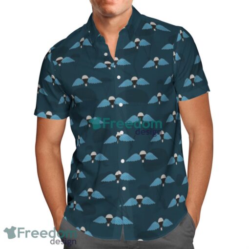 UK Parachute Regiment Wings Summer Hawaiian Shirt Product Photo 2