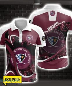 Union Bordeaux Begles 3D Polo Shirt Special Gift For Fans Holiday Gift