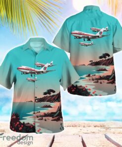 United Airlines Boeing 747SP-21 Aloha Hawaiian Shirt Beach Gift Shirt Product Photo 1