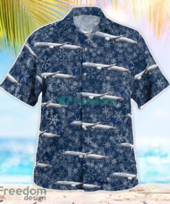 United Airlines Boeing 787-9 Dreamliner Holiday Hawaiian Shirt Men Women Beach Shirt Product Photo 3