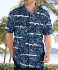 United Airlines Boeing 787-9 Dreamliner Holiday Hawaiian Shirt Men Women Beach Shirt Product Photo 4