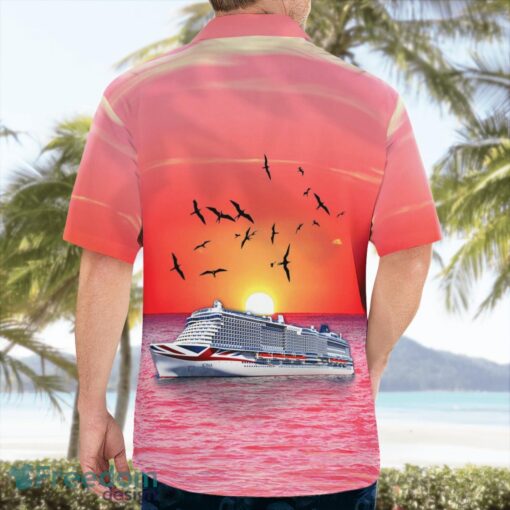 United Kingdom P&O Cruises MS Iona Hawaiian Shirt Product Photo 4