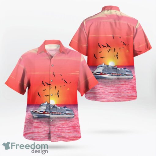 United Kingdom P&O Cruises MS Iona Hawaiian Shirt Product Photo 1