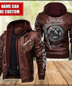 Ural 2D Leather Jacket For Men Custom Name Special Gift Ideas Product Photo 2