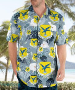 US Air Force 436th Airlift Wing Hawaiian Shirt Product Photo 3