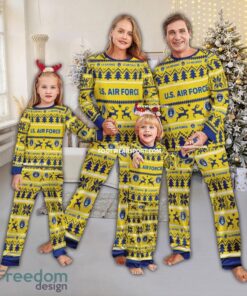 US Air Force Ugly Christmas Pajamas Set Men Women Children
