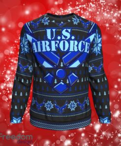 US Airforce Christmas Dark Sweater Full Over Print Gifts Christmas 3D Sweater Shirt