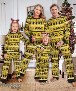 US Army Ugly Christmas Pajamas Set Family