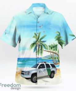 U.S. Border Patrol Chevrolet Tahoe Hawaiian Shirt Product Photo 2