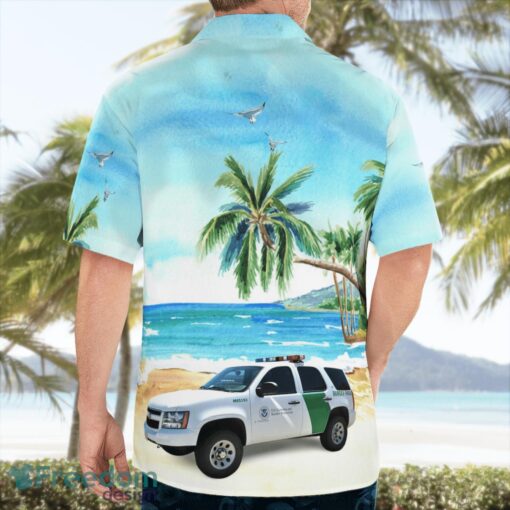 U.S. Border Patrol Chevrolet Tahoe Hawaiian Shirt Product Photo 1