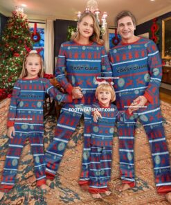 US Coast Guard Family Pajamas Set Ugly Christmas