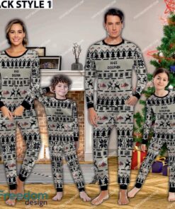 US Coast Guard H-65 Dolphin H65 USCG Ugly Christmas Aircraft Pajamas Set Family Army Gift