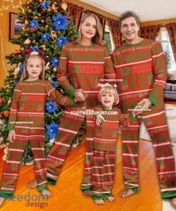US FOODS Pajamas Set Ugly Christmas Gift Family