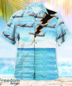 US Navy Boeing P-8A Poseidon (737-8FV) of VP-30 Pro's Nest Hawaiian Shirt Beach Summer Shirt Product Photo 2