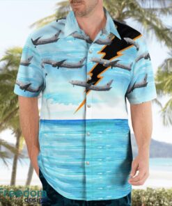 US Navy Boeing P-8A Poseidon (737-8FV) of VP-30 Pro's Nest Hawaiian Shirt Beach Summer Shirt Product Photo 3