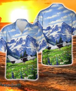 US Navy Lockheed S-3A Viking (BuNo 158861) from Anti-Submarine Squadron 27 (VS-27) Seawolves Hawaiian Shirt