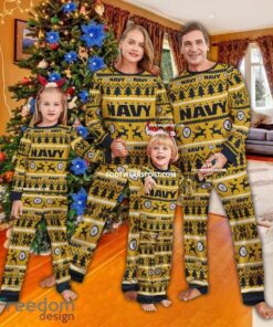 US Navy Ugly Christmas Pajamas Set Men Women Children