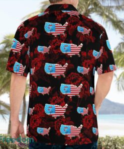 USA Disc Golf Hawaiian Shirt Product Photo 2