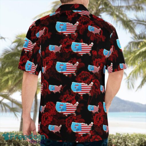 USA Disc Golf Hawaiian Shirt Product Photo 2