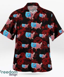 USA Disc Golf Hawaiian Shirt Product Photo 3