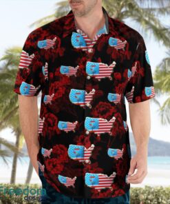 USA Disc Golf Hawaiian Shirt Product Photo 4