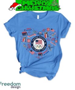 USA Olympic Paris 2024 Dream And Love Fleece Pajamas Set For Christmas image USA Olympic Paris 2024 Dream And Love Fleece Pajamas Set For Christmas - USA Olympic Paris 2024 Dream And Love Fleece Pajamas Set-5