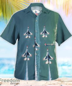 USAF Thunderbirds Air Show In Huntington Beach Aloha Hawaiian Shirt Beach Gift Shirt Product Photo 3