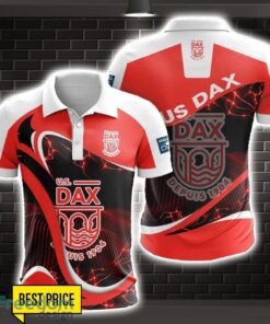 U.S.DAX RUGBY LANDES 3D Polo Shirt Special Gift For Fans Holiday Gift