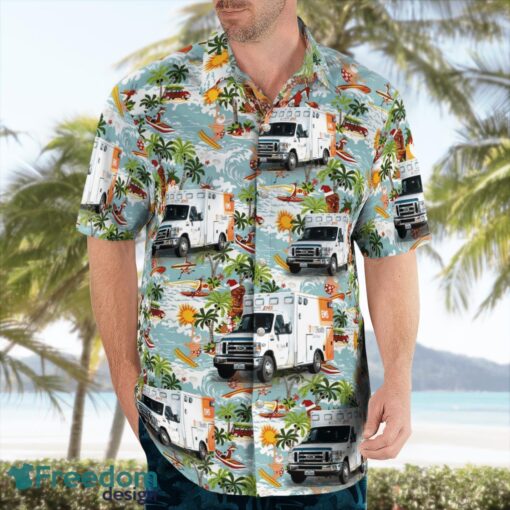 UT Health East Texas EMS Christmas Hawaiian Shirt Product Photo 3