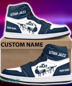 Utah Jazz Air Jordan Hightop Shoes New Custom Name For Fans Gift Sneaker Utah Jazz Air Jordan Hightop Shoes New Custom Name For Fans Gift Sneaker