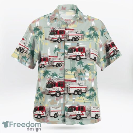 Utah South Jordan City Fire Department Hawaiian Shirt Product Photo 2