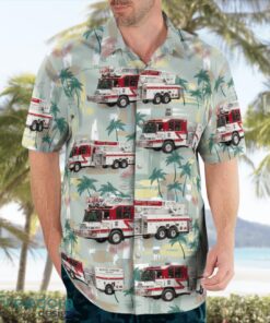 Utah South Jordan City Fire Department Hawaiian Shirt Product Photo 3