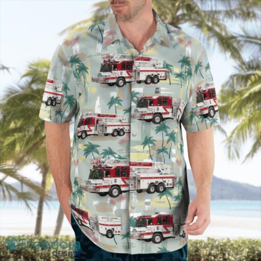 Utah South Jordan City Fire Department Hawaiian Shirt Product Photo 3