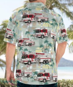 Utah South Jordan City Fire Department Hawaiian Shirt Product Photo 4