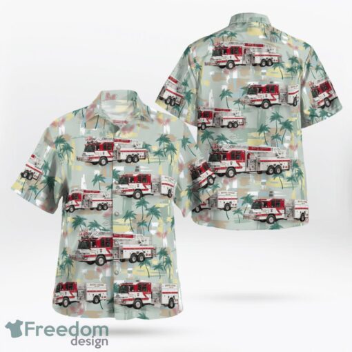 Utah South Jordan City Fire Department Hawaiian Shirt Product Photo 1