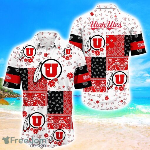 Utah Utes Hawaii For Summer Sport Team Hawaiian Shirt Product Photo 1