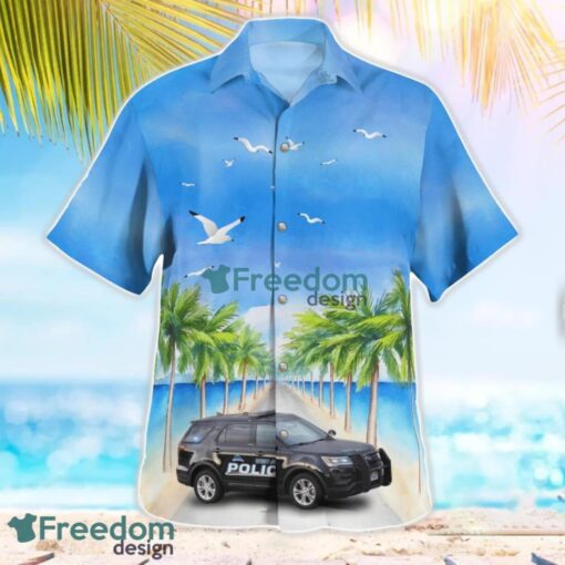 Utah, West Jordan Police Department Tropical 3D Hawaiian Shirt Gift For Summer Product Photo 2