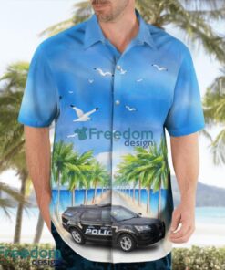 Utah, West Jordan Police Department Tropical 3D Hawaiian Shirt Gift For Summer Product Photo 3