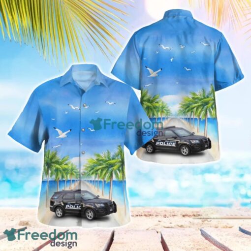 Utah, West Jordan Police Department Tropical 3D Hawaiian Shirt Gift For Summer Product Photo 1