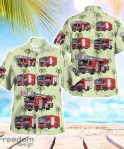 Utrecht, Netherlands, Brandweer Veiligheidsregio Utrecht Aloha Hawaiian Shirt Beach Gift Shirt