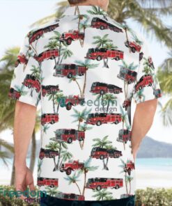 Valhalla, New York, Valhalla Fire Department Tropical 3D Hawaiian Shirt Gift For Summer Product Photo 4