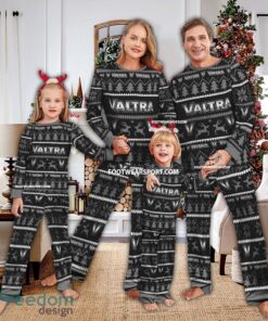 Valtra Tractor Logo Pattern Pajamas Set Ugly Christmas Gift Family