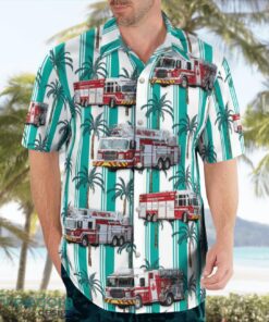 Vancouver, British Columbia, Vancouver Fire and Rescue Services Hawaiian Shirt Beach Shirt For Men And Women Product Photo 3