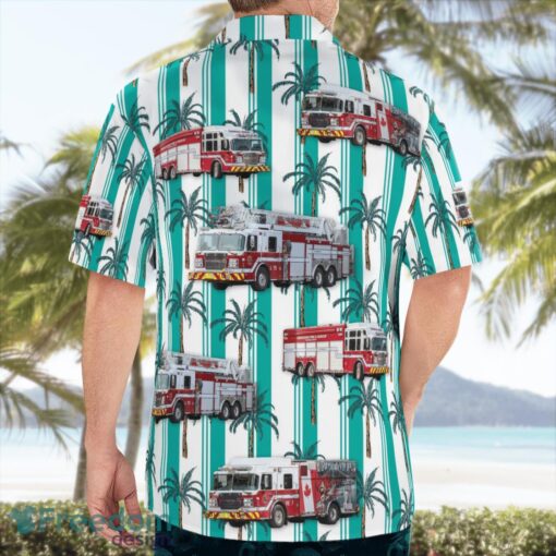 Vancouver, British Columbia, Vancouver Fire and Rescue Services Hawaiian Shirt Beach Shirt For Men And Women Product Photo 4