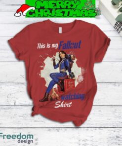 Vault-Tec Fallout This Is My Watching Shirt Fleece Pajamas Set Christmas For Family - Vault-Tec Fallout This Is My Watching Shirt Fleece Pajamas Set-2