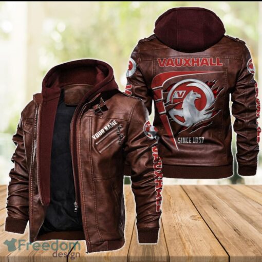 Vauxhall 2D Leather Jacket For Men Custom Name Special Gift Ideas Product Photo 2