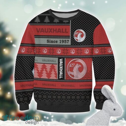 Vauxhall Logo Ugly Christmas Sweater For Fans Men And Women Christmas Gift Ideas Product Photo 2