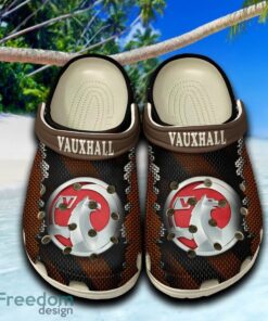 Vauxhall Trendsetter Clogs Shoes Brown Beach Logo Car For Fans Hot Holidays Gift Clogs Shoes