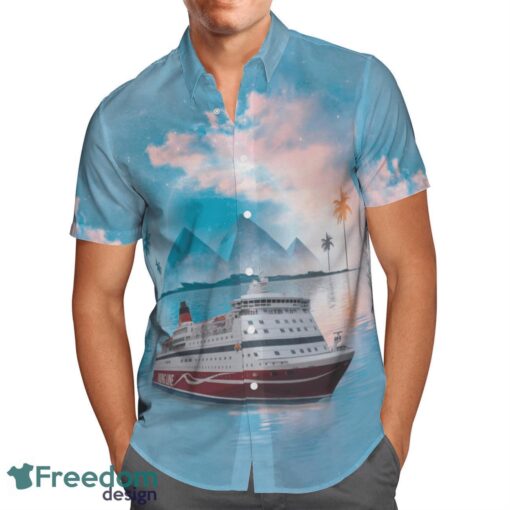 Viking Line Hawaiian Shirt Beach Summer Gift Product Photo 2